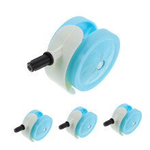 4pcs Replacement Walker Wheels Silent Swivel Casters Detachable Accessories 2-Inch for Smooth Indoor Use and Easy Cleaning