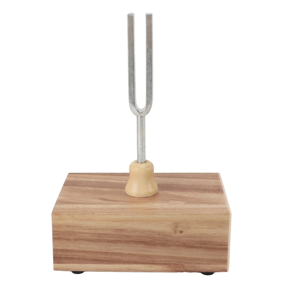 Yoga Meditation 512Hz Acoustic Tuning Fork with Wood Resonator