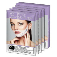 4pcs Instant Face Neck Chin Lift Facelift Mask V Shape Tape Anti Wrinkle Double Chin