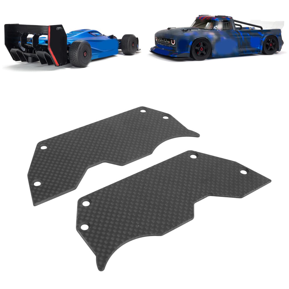 Arrma Limitless Carbon Fiber Wheel Covers - Sporty Durable Easy Install 9391349095088