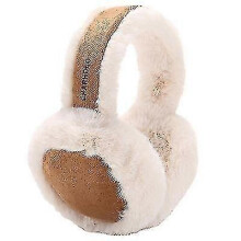 (brown)Faux Fur Earmuffs Soft Warm Ear Muffs For Winter Women