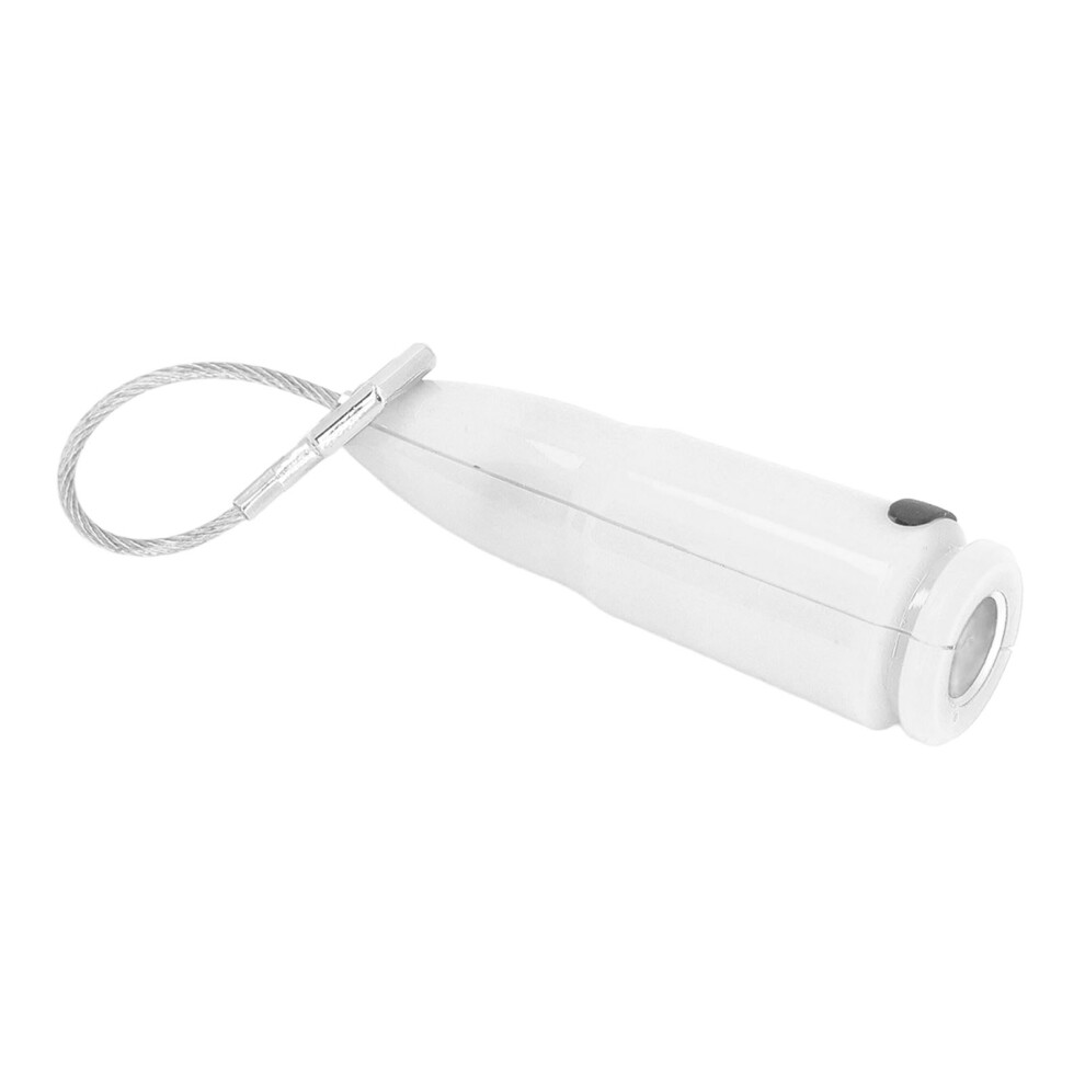 Waterproof Mini Biometric Fingerprint Padlock For Travel, Gym, Backpack - Milky White 5091349095968