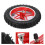 2.510in Rear Wheel Rubber Tire AntiSkid 10