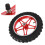 2.510in Rear Wheel Rubber Tire AntiSkid 9