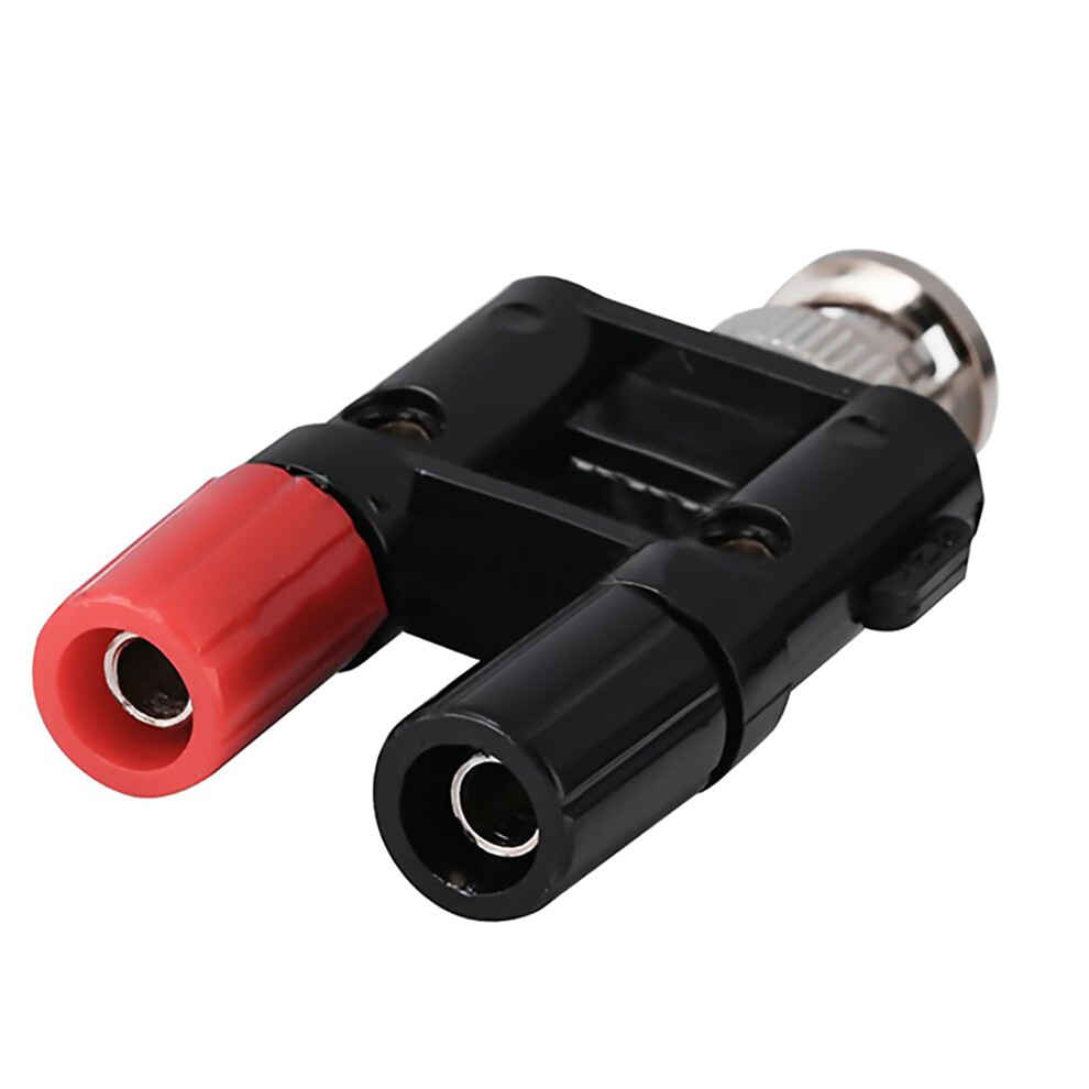 Bnc Banana Adapter Male Plug To 4Mm Dual Banana Female Jack Socket Coaxial Binding Post Splitter For Rf Applications 6447073635618
