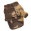 Brauner Bär S Polyester-Plüsch-Hundekleidung - Winter 1