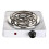 (Single 1000W White) Portable Electric Coil Burner with Indicator Lights Practical Burner Cooktopx 2