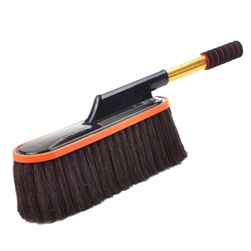 Car Duster Exterior, Extendable Auto Cleaning Brush With Soft Microfiber Mop, Telescopic Handle For Vehicle And Home, Multicolor Coffee 9084446878363