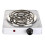 (Single 1000W White) Portable Electric Coil Burner with Indicator Lights Practical Burner Cooktopx 3