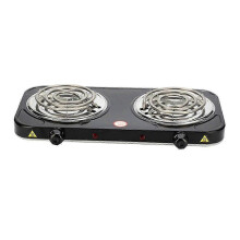 (Double 2000W Black)Portable Electric Coil Burner with Indicator Lights Practical Burner Cooktopx