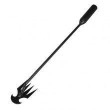 (long,Black)Heavy Duty Weeding Tool with Handle Wear Resistant Planting Supplies for Courtyard p