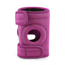 (Pink)1Pc Youth Kids Knee Brace Patella Stabilizer with Adjustable Fastener Tape Soft Non-Slip Design Knee Support Strapc
