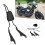 Detachable Rear Passenger Backrest Bar with 9
