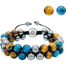 Triple Protection Bracelet-Handmade Bracelets Crystal Jewelry Healing bracelety