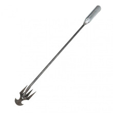 (long,White)Heavy Duty Weeding Tool with Handle Wear Resistant Planting Supplies for Courtyard p