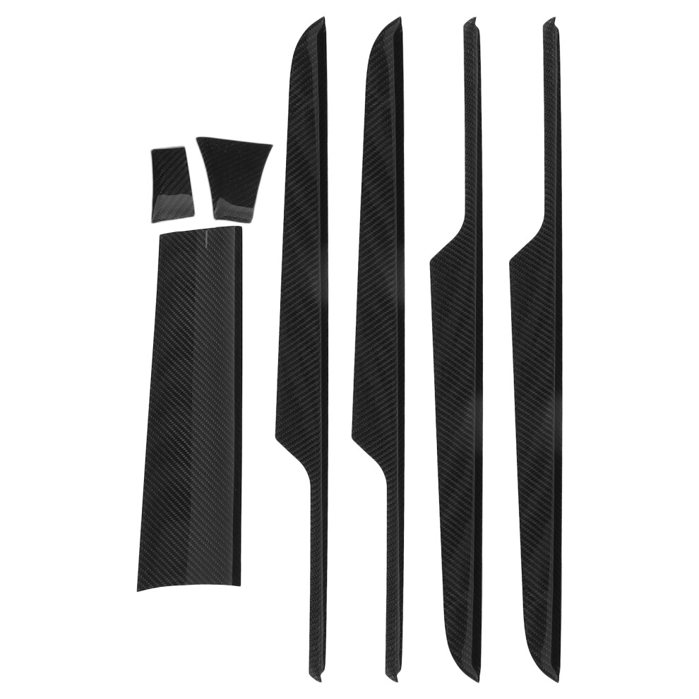 7Pcs Instrument Panel Inner Door Trim Carbon Fiber 8320539147567