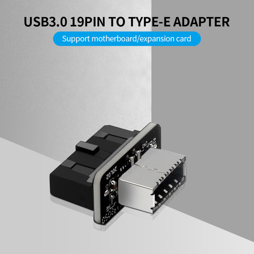 Motherboard Usb3.0 19Pin To Type-E 90 Adapter 8320539147802