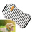 Gestreiftes Hundeshirt Schwarz XXL - 50.0g Polyester 5