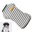 Gestreiftes Hundeshirt Schwarz XXL - 50.0g Polyester 7