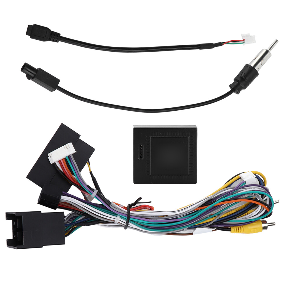 3Pcs Car Audio Wiring Harness Adapter With Canbus 8320539147956