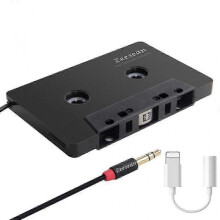Car Cassette Aux Adapter Kit, with A Smartphone to 3.5 mm Headphone Jack Adapterl