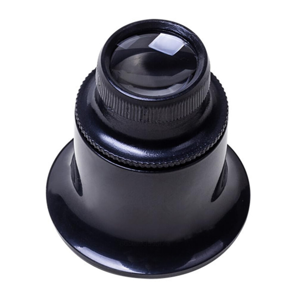 Light Jewelers Loupe Monocular Magnifier 20X With Led For Jewelry, Coins, Stamps, And Collectibles Repair Kit