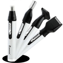 4 in 1 Electric Hair Eyebrow Ear Nose Trimmer Shaver for Men USB Rechargeable Hair Removal Eyebrow Beard Trimmer Hair Clipper