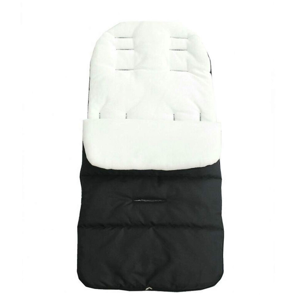 Universal Baby Stroller Footmuff Winter Cushion Seat Liner, 88x40cm Warm Stroller Footmuff for All Stroller Models