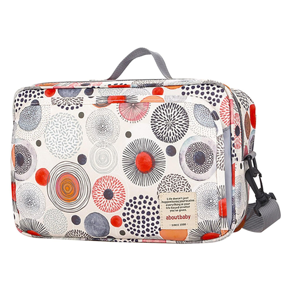 Baby Stroller Organizer Bag - Insulated Stroller Caddy with Multiple Pockets for Diapers, Phone, Keys, and Small Essentials