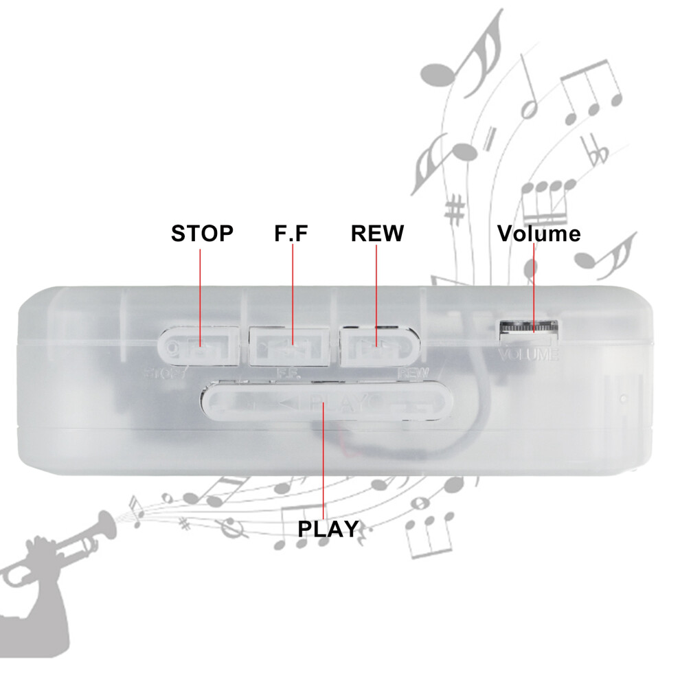 Cassette Player Walkman Cassette Player Portable 8320539150307