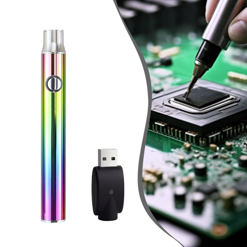 350Mah Usb Rechargeable Soldering Iron Kit With Adjustable Temperature For Electronic Repairs And Diy Projects 9016109814968