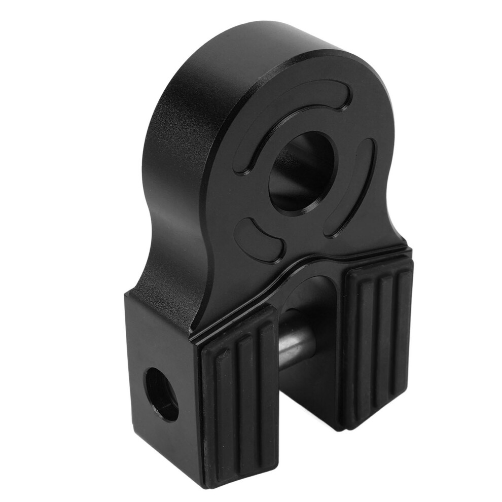 6061 Aluminum Winch Shackle Mount 30000 Lb Cap Universal For Atv Utv Suvs Black 8731349108714