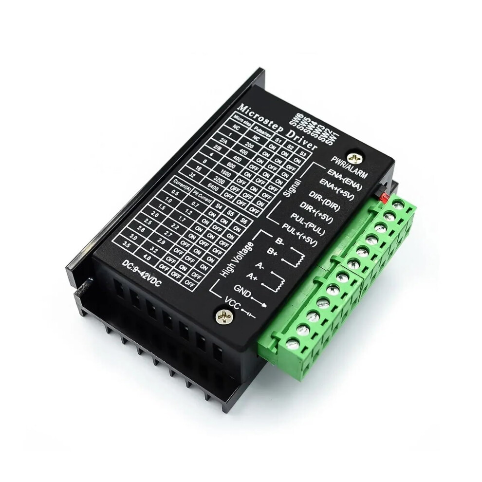 Tb6600 Stepper Driver 4.0A Dc 12V-42V For Nema 17 23 34 42 57 86 Motors Cnc Engraving Machine Router 32 Segments 9016109815316