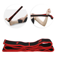 Roter Yoga Dehngurt, 88 cm Indoor Widerstandsband für Fitness