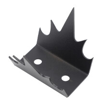 Set of 12 Iron Fence Spikes Double Layer Anti-Rust Coating for Home Protection