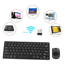 2.4GHz Wireless Keyboard Mouse Combo Ultra Thin