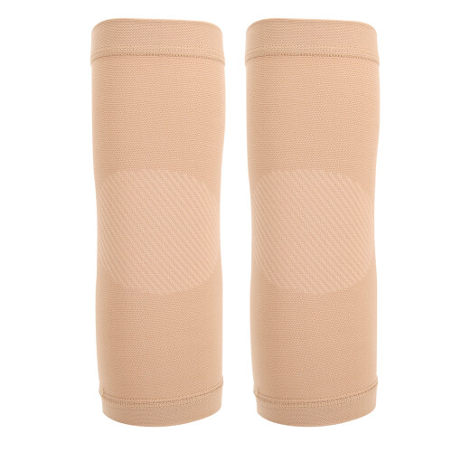 Unisex Elastischer Ellenbogenschutz für Sport, Hautfarbe, Größe M 1
