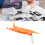 Bluetooth-Ohrhörer-Reinigungsstift-Set Orange ABS 15