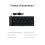 84 Keys Spanish USB Wired Silicone Keyboard 6