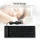 84 Keys Spanish USB Wired Silicone Keyboard 5