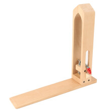 Leather Retaining Clip for Leathercraft Sewing, Beech & Steel, Adjustable Clamp