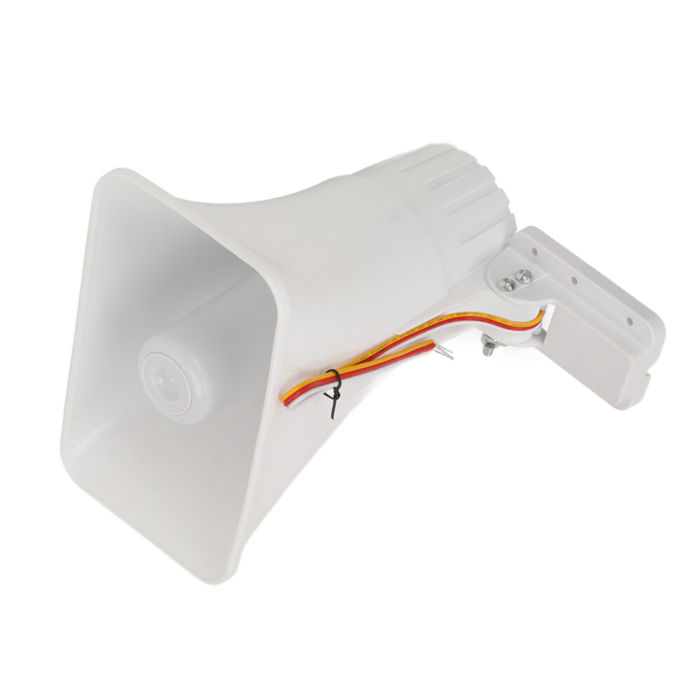 Dual Tone Wired Alarm Siren 120Db Dc12v Security Horn With Adjustable Bracket 4611349112888