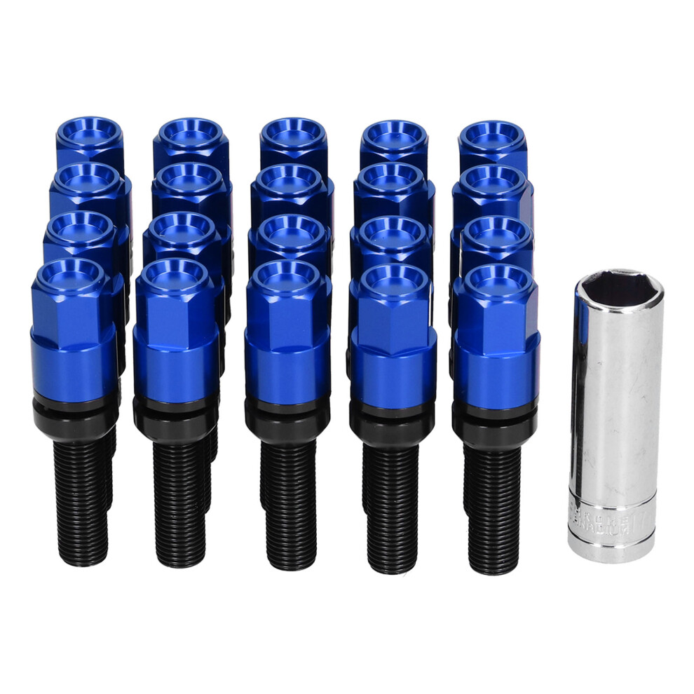 20Pcs Extended Lug Bolts M14x1.5 Steel 28Mm/1.1In 8320539151922