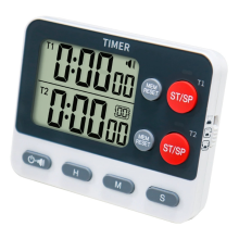 Digital Kitchen Dual Group Cycling Timer Three Timing Options