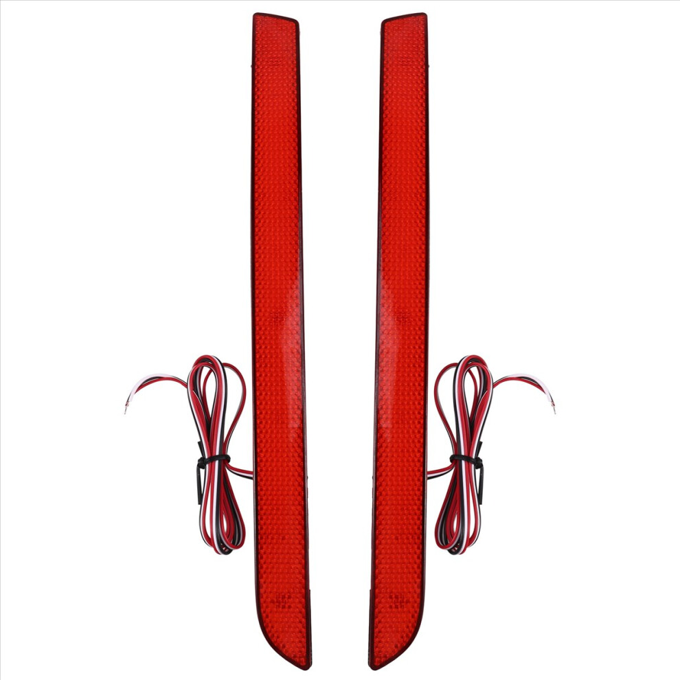 Led Rear Bumper Reflector Tail Signal Lamp For Volkswagen Light/Red 4711736691559