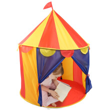 Kinder tragbares Burgzelt Indoor und Outdoor faltbares Spielhaus Zubehör