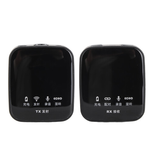 Wireless Lapel Microphone Stereo Noise Canceling 1