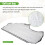 Golf Bag Rain Cover PVC Trolley Waterproof Windproof 7