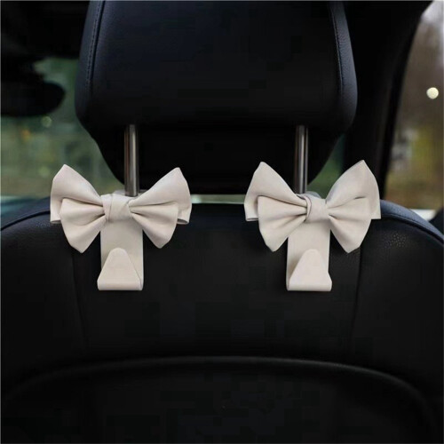 4pcs Multifunctional Backseat Hooks Car Interior Storage Bag Hooks 2
