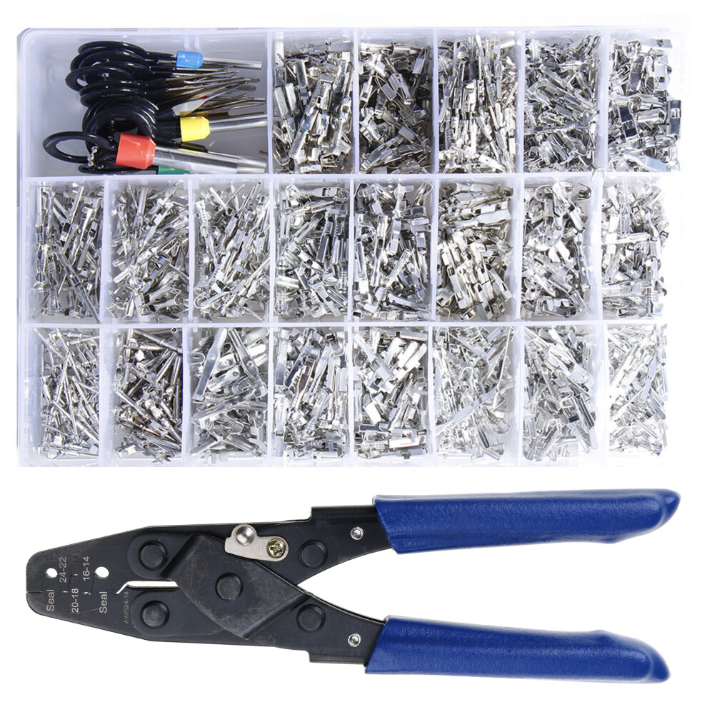 Comprehensive Wire Terminals Crimping & Removal Pliers Set 7751000007935